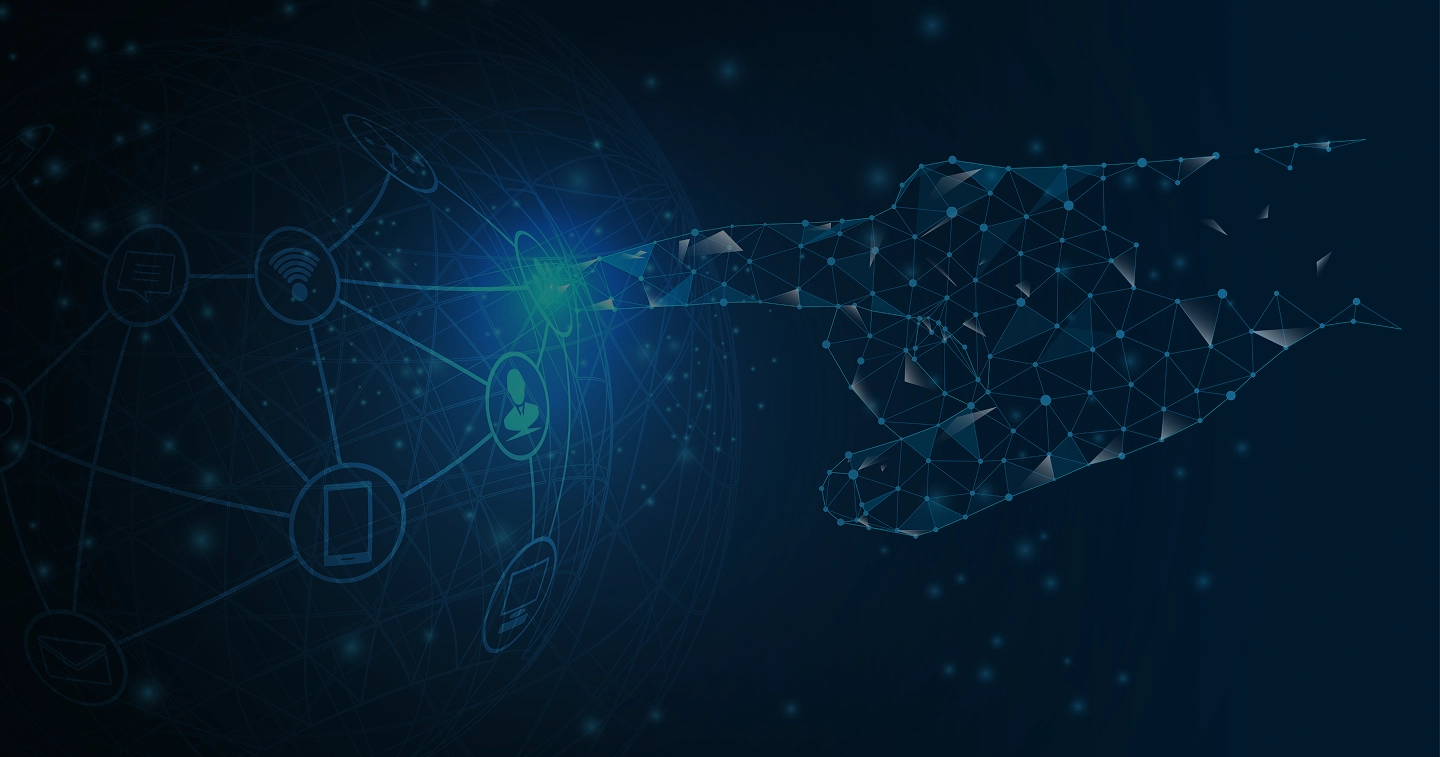 Grafica di sfondo della pagina contatti di Trama Profitex