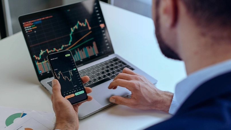 Dashboard di trading IA di Trama Profitex